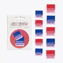 Matchy Matchy - Pack of 10 Clothing Labels - Kylie and the Machine - SALE