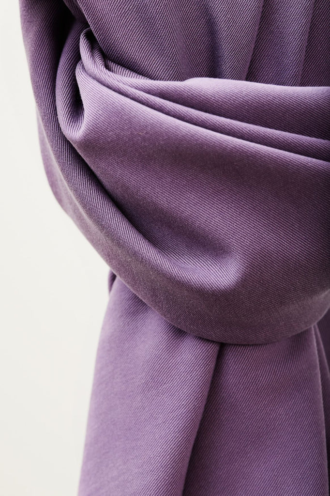 Soft Stretch Twill with TENCEL™ fibres Mauve Meet Milk Sew Me
