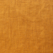 Washed Linen Ramie Cotton - Ochre Yellow