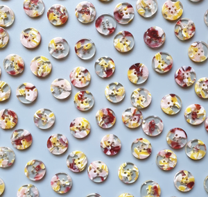 Whimsical - Pack of 15 - 15mm Shirting Buttons