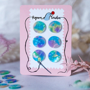 Neverland - Pack of 6 - 25mm Buttons