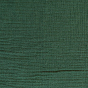 Cotton Double Gauze - Pine Green