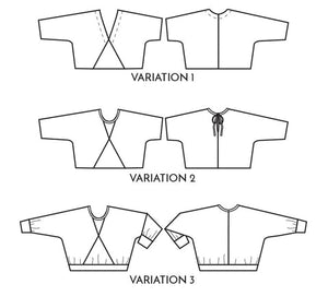 Pinnacle Top / Sweater - Papercut Patterns - UK Size 16-34