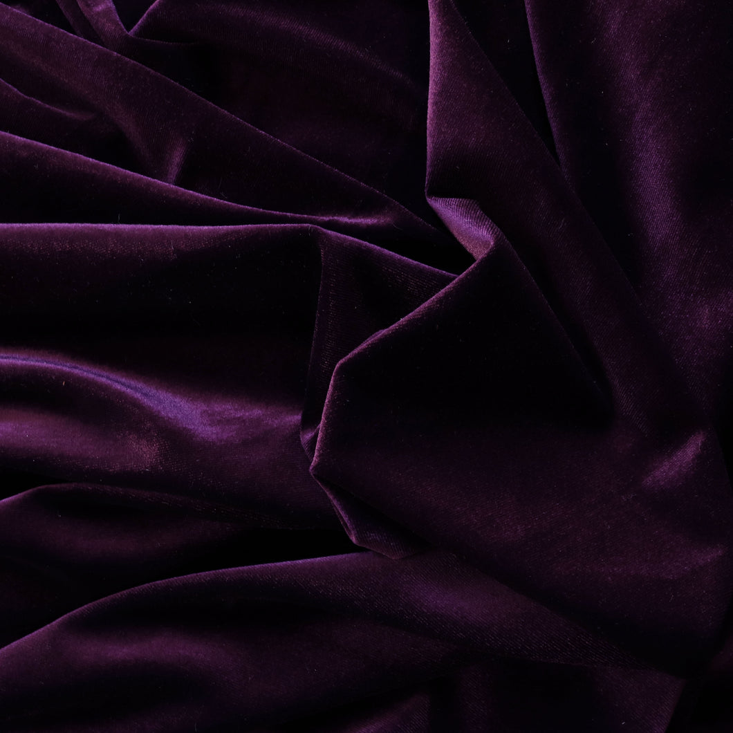 Stretch Velvet - Amethyst