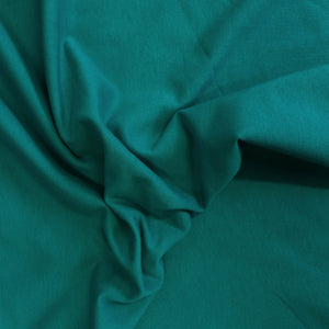 Organic Cotton French Terry - Teal Green