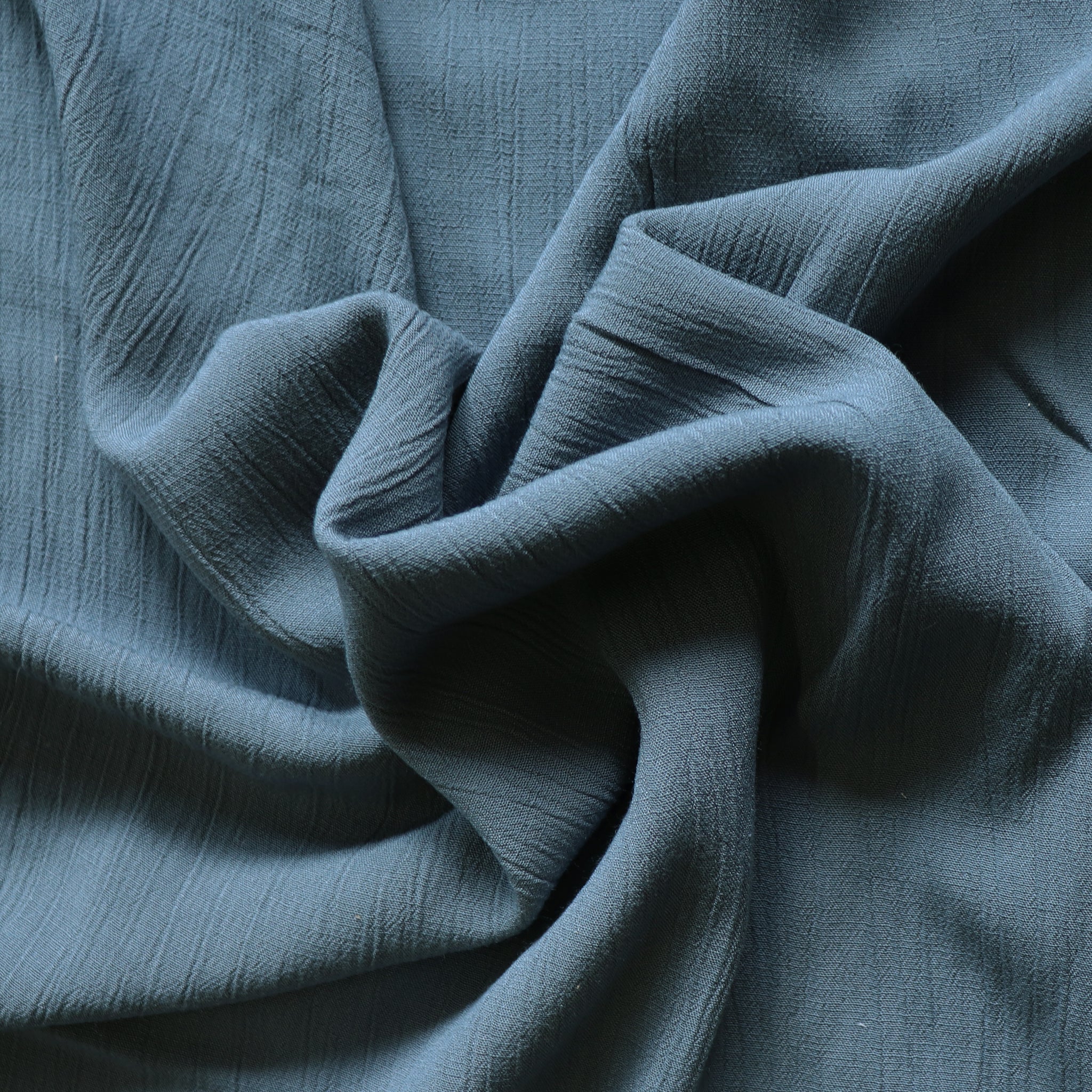 Crinkle Texture Linen | Baltic