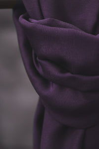Smooth Drape Twill with TENCEL™ fibres - Purple Night - Meet Milk