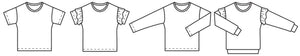 Solar Tee / Sweater - Papercut Patterns - UK Size 6-20
