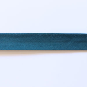 Single Fold Cotton Bias Binding - 20mm - Teal