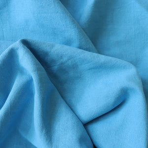 Cotton Linen - Vivid Sky Blue
