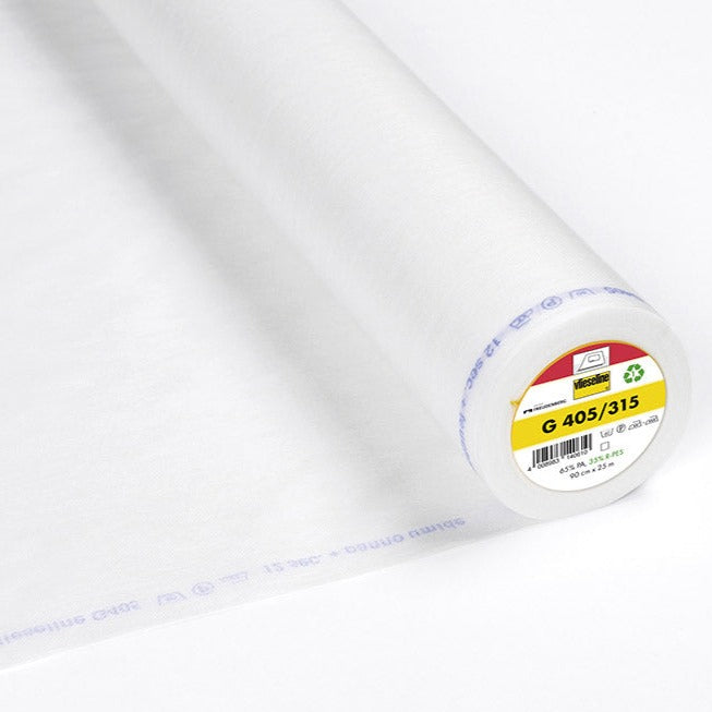 Vilene Interfacing Iron On - G 405 / 315 R-PES (Recycled Polyester)