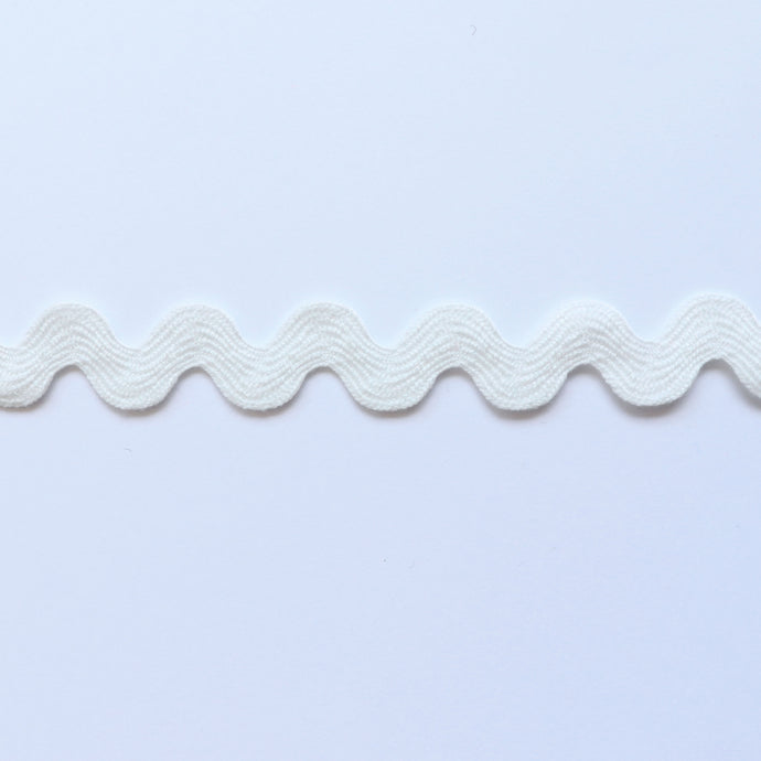 Ric Rac - 15mm - White