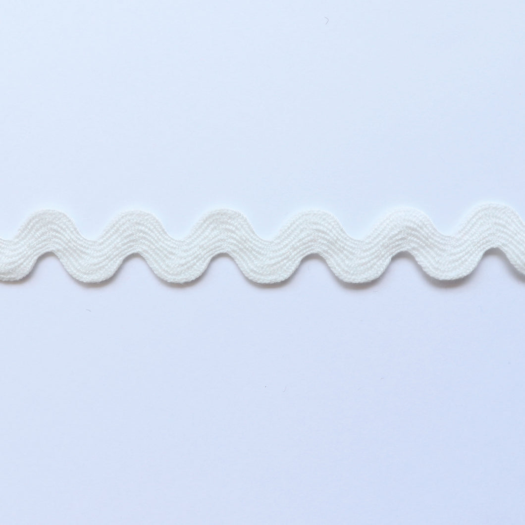 Ric Rac - 15mm - White – Sew Me Sunshine