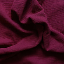 Cotton Double Gauze - Mulberry